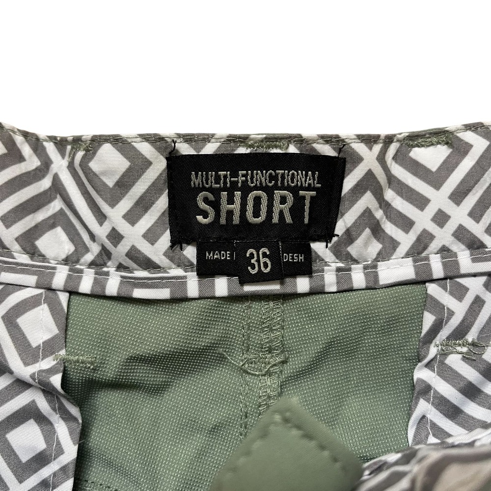 Surf & Swim Multi-Functional Hybrid Shorts Green Size 36 - Picture 3 of 5